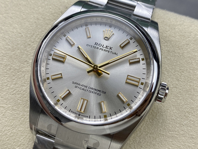 【ROLEX】ロレックス スーパーコピー オイスターパーペチュアル 126000-0001 シルバー 36MM【CLEAN工場出品】