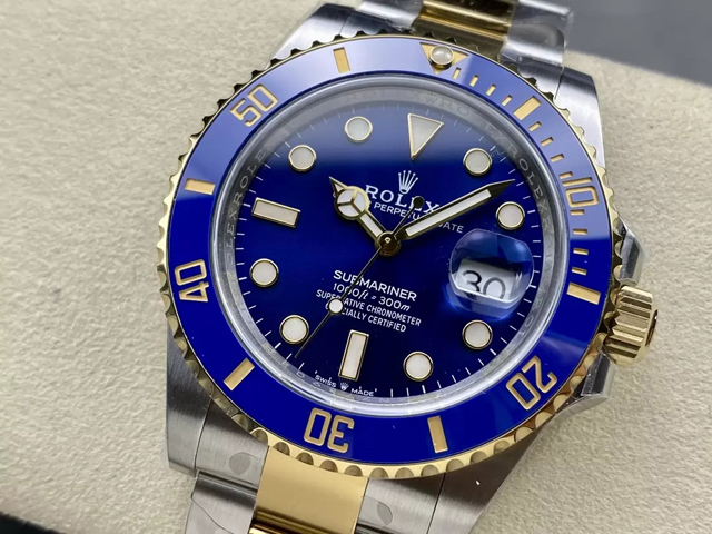 【ROLEX】ロレックス スーパーコピー サブマリーナーデイト 126613LB 41MM ブルー【CLEAN工場出品】