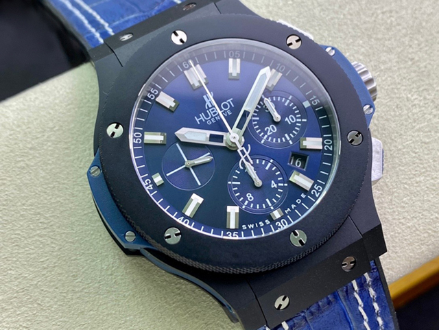 【HB工場出品】ウブロ スーパーコピー HUBLOT ビッグバン デニム 301.CI.5190.GR ブラック 44mm 