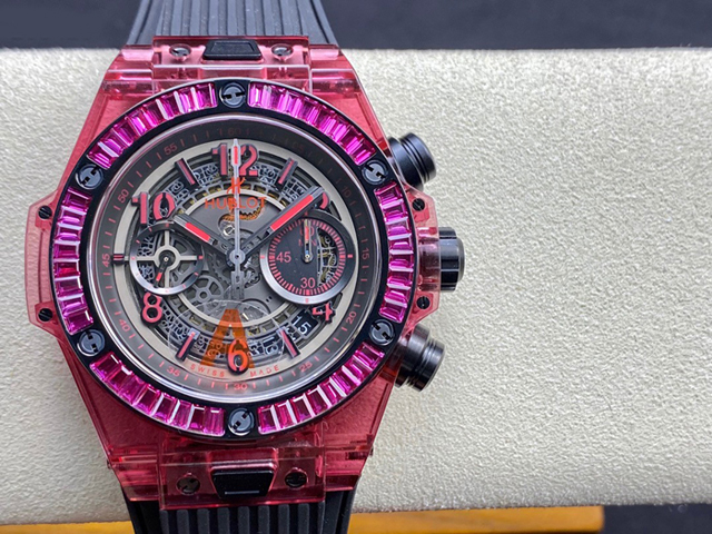 【HB工場出品】ウブロ スーパーコピー HUBLOT ビッグバン ウニコ 411.JR.4901.RT.1902 ピンク 45mm