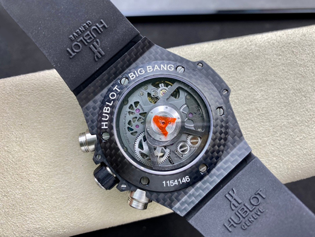 【HB工場出品】ウブロ スーパーコピー HUBLOT ビッグバン ウニコ カーボン 411.QX.1170.RX グレー 45mm