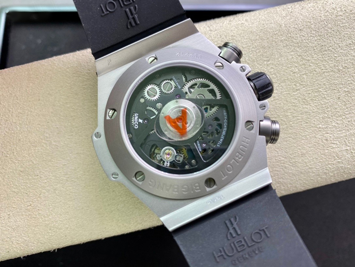 【HB工場出品】ウブロ スーパーコピー HUBLOT ビッグバン ウニコ チタニウム 411.NX.1170.RX グレー 45mm