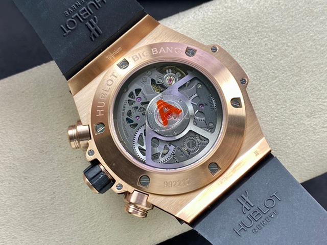 【HB工場出品】ウブロ スーパーコピー HUBLOT ビッグバン ウニコ キングゴールド ダイヤモンド 421.OX.1180.RX.1104 グレー 44mm