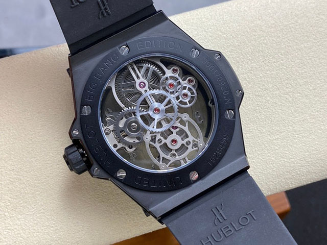 【HB工場出品】ウブロ スーパーコピー HUBLOT ビッグバン トゥールビヨン オートマティック ブラックマジック 419.CI.0170.RX シルバー 45 mm