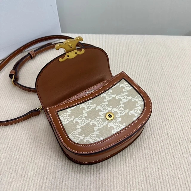 【CELINE】セリーヌ スーパーコピー レディース ショルダーバッグ・ポシェット グレージュ（10K502FIJ 02GR）