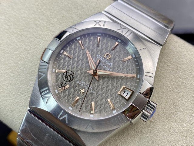 【OMEGA 】オメガ スーパーコピー 「コンステレーション」コーアクシャルクロノメーター  35mm 123.20.35.20.08.001【VS工場出品】