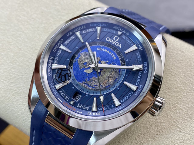 【OMEGA 】オメガ スーパーコピー シーマスターコーアクシャル アクアテラ マスタークロノメーター 220.12.43.22.03.001 【VS工場出品】