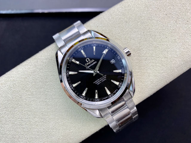 【OMEGA 】オメガ スーパーコピー シーマスター コーアクシャル アクアテラ クロノメーター 15000ガウス (L) 231.10.42.21.01.003【VS工場出品】