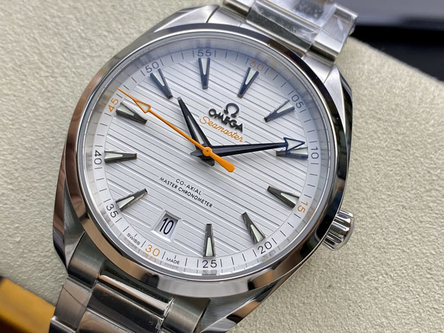 【OMEGA 】オメガ スーパーコピー シーマスター コーアクシャル アクアテラ マスタークロノメーター 15000ガウス 220.10.41.21.02.001【VS工場出品】