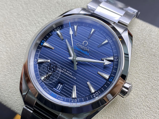 【OMEGA 】オメガ スーパーコピー シーマスターコーアクシャルアクアテラマスタークロノメーター15000ガウス 220.10.41.21.03.004【VS工場出品】