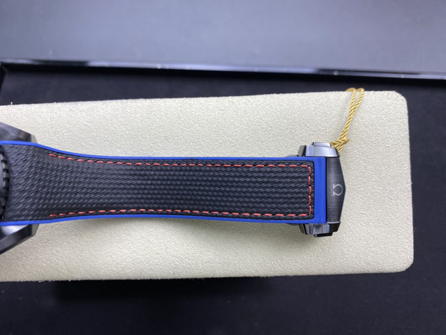 【OMEGA 】オメガ スーパーコピー シーマスター プラネットオーシャン クロノメーターGMT ETNZディープブラック 215.92.46.22.01.004【VS工場出品】