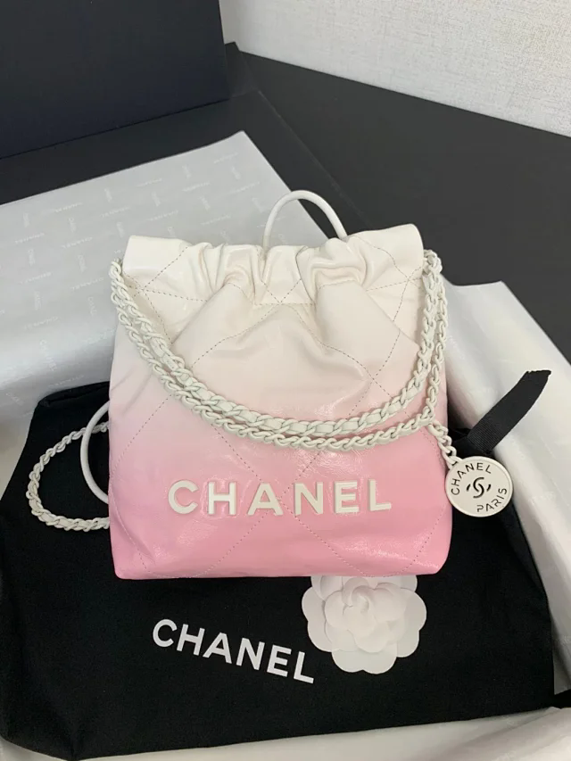 【CHANEL】シャネル スーパーコピー 24ss ミニトートバッグ 22bag カーフスキン （AS3980 B16641 NY188）