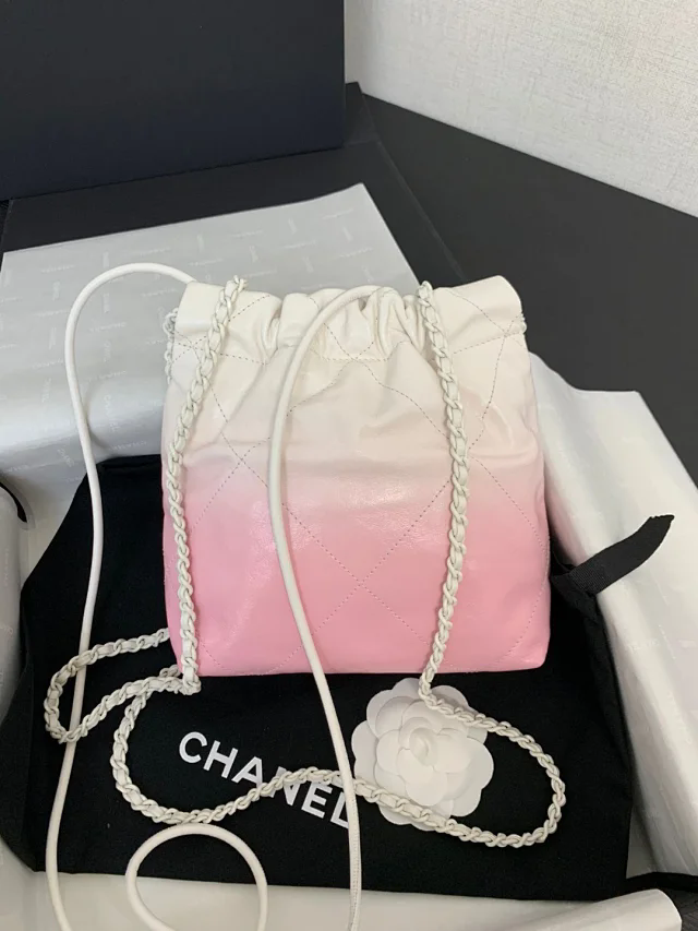 【CHANEL】シャネル スーパーコピー 24ss ミニトートバッグ 22bag カーフスキン （AS3980 B16641 NY188）