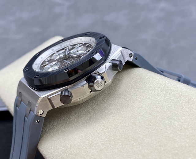 【AUDEMARS PIGUET】オーデマ・ピゲ スーパーコピー ロイヤル オーク オフショア クロノグラフ グレー 42MM 26470IO.OO.A006CA.01【APF工場出品】