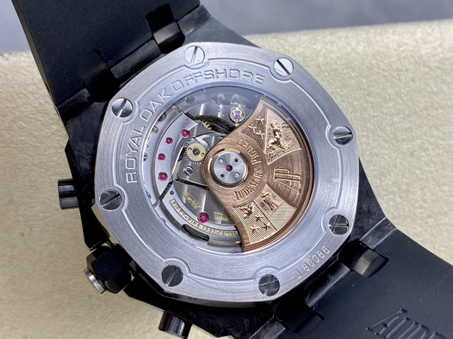 【AUDEMARS PIGUET】オーデマ・ピゲ スーパーコピー ロイヤル オーク オフショア クロノグラフ ブラック 42MM 26205AU.OO.D002CR.01【APF工場出品】