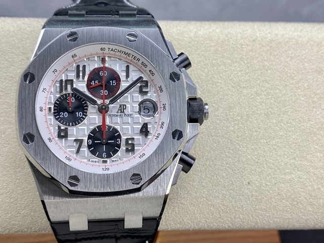 【AUDEMARS PIGUET】オーデマ・ピゲ スーパーコピー ロイヤルオーク オフショア クロノグラフ ホワイトパンダプレート 42MM 26170ST.OO.D101CR.02【APF工場出品】