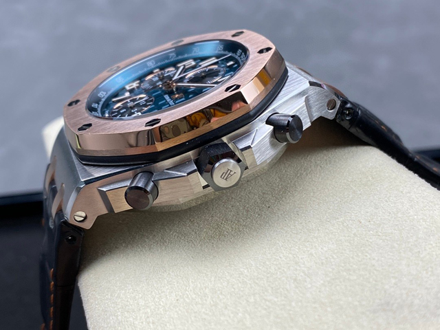 【AUDEMARS PIGUET】オーデマ・ピゲ スーパーコピー ロイヤル オーク オフショア クロノグラフブルー 42MM 26471SR.OO.D101CR.01【APF工場出品】