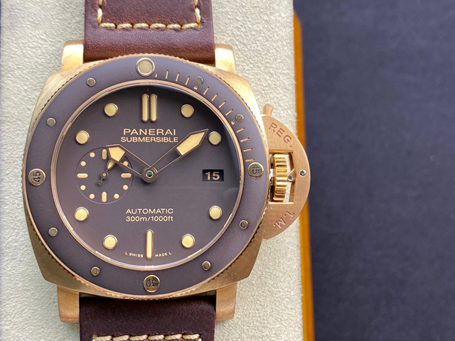 【OFFICINE PANERAI】パネライ スーパーコピー ルミノール サブマーシブル ブロンゾ PAM00968 47mm【VS工場出品】
