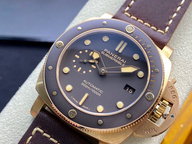 【OFFICINE PANERAI】パネライ スーパーコピー ルミノール サブマーシブル ブロンゾ PAM00968 47mm【VS工場出品】