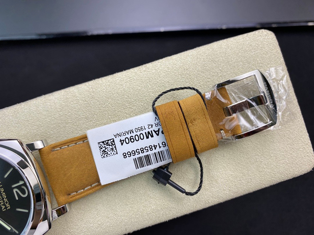【OFFICINE PANERAI】パネライ スーパーコピー ルミノール1950 ドゥエ 3デイズ オートマティック アッチャイオ PAM00904 42mm【VS工場出品】