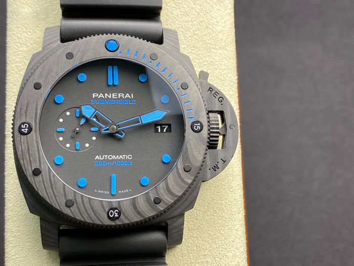【OFFICINE PANERAI】パネライ スーパーコピー サブマーシブル カーボテック PAM01616 47mm【VS工場出品】