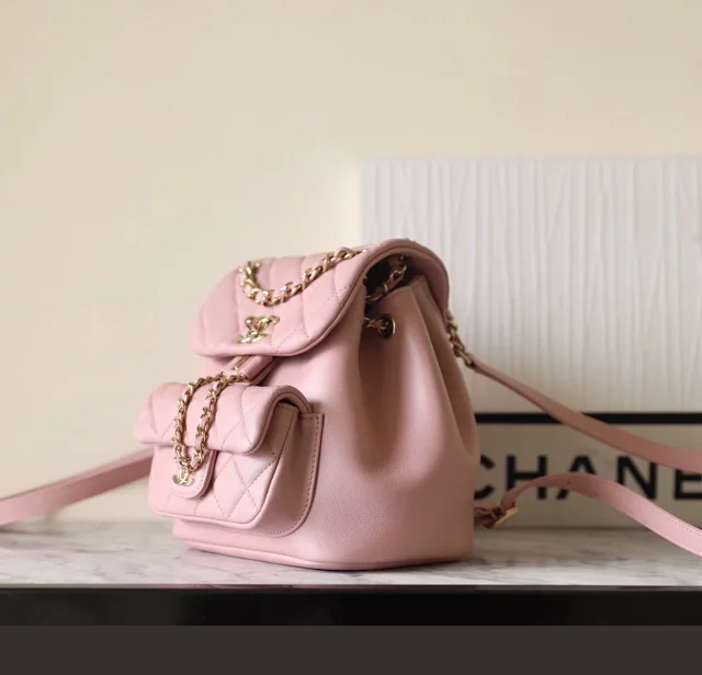 【CHANEL】シャネル スーパーコピー スモール バックパック カーフスキン（AS2908）