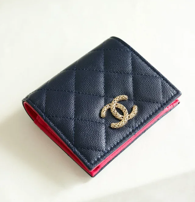 【CHANEL】シャネル スーパーコピー 24ss 二折 ウォレット ブラック（AP3055）