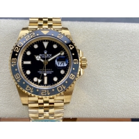 【ROLEX】ロレックス スーパーコピー GMTマスター II 126718GRNR-0001 イエローゴールド【CLEAN工場出品】