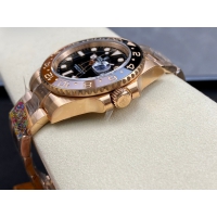【ROLEX】ロレックス スーパーコピー GMTマスター II 126715CHNR-0001 ブラック【CLEAN工場出品】
