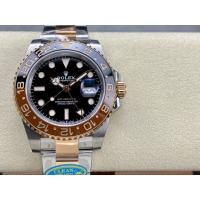 【ROLEX】ロレックス スーパーコピー GMTマスター II 126711CHNR ブラック/ブラウン【CLEAN工場出品】