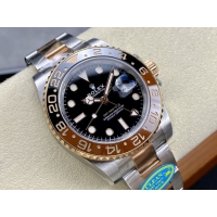 【ROLEX】ロレックス スーパーコピー GMTマスター II 126711CHNR ブラック/ブラウン【CLEAN工場出品】