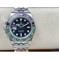 【ROLEX】ロレックス スーパーコピー ＧＭＴマスターII 126720VTNR-0002 左側リューズ ジュビリーブレスレット【CLEAN工場出品】