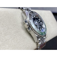 【ROLEX】ロレックス スーパーコピー ＧＭＴマスターII 126720VTNR-0002 左側リューズ ジュビリーブレスレット【CLEAN工場出品】