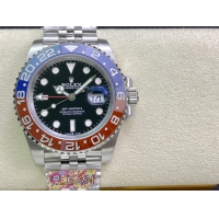 【ROLEX】ロレックス スーパーコピー GMTマスターII 126710BLRO-0001 ブルーレッド ジュビリーブレス 【CLEAN工場出品】
