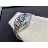 【ROLEX】ロレックス スーパーコピー GMTマスター II 126710BLRO-0002 ブルーレッド オイスターブレスレット【CLEAN工場出品】