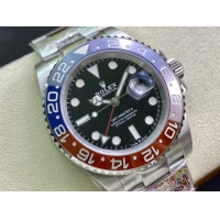 【ROLEX】ロレックス スーパーコピー GMTマスター II 126710BLRO-0002 ブルーレッド オイスターブレスレット【CLEAN工場出品】