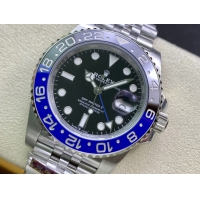 【ROLEX】ロレックス スーパーコピー GMTマスター II 126710BLNR-0002 ブルーブラック ジュビリーブレスレット【CLEAN工場出品】