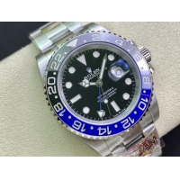 【ROLEX】ロレックス スーパーコピー GMTマスター II 126710BLNR-0003 ブルーブラック オイスターブレスレット【CLEAN工場出品】