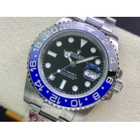 【ROLEX】ロレックス スーパーコピー GMTマスター II 126710BLNR-0003 ブルーブラック オイスターブレスレット【CLEAN工場出品】