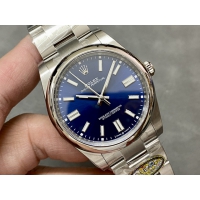 【ROLEX】ロレックス スーパーコピー オイスターパーペチュアル 124300 ブライトブルー 41MM【CLEAN工場出品】