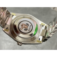 【ROLEX】ロレックス スーパーコピー オイスターパーペチュアル 124300 グリーン 41MM【CLEAN工場出品】