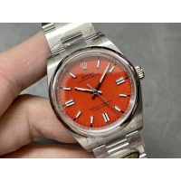 【ROLEX】ロレックス スーパーコピー オイスターパーペチュアル 126000 レッド 36MM【CLEAN工場出品】