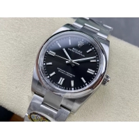 【ROLEX】ロレックス スーパーコピー オイスターパーペチュアル 126000 ブラック 36MM【CLEAN工場出品】