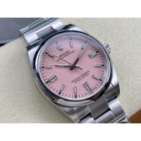 【ROLEX】ロレックス スーパーコピー オイスターパーペチュアル 126000 36MM ピンク【CLEAN工場出品】