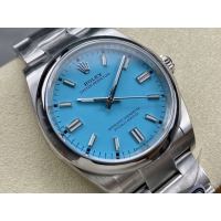 【ROLEX】ロレックス スーパーコピー オイスターパーペチュアル 126000-0007 36MM ターコイズブルー【CLEAN工場出品】
