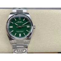 【ROLEX】ロレックス スーパーコピー オイスターパーペチュアル 126000-0006 グリーン 36MM【CLEAN工場出品】