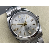 【ROLEX】ロレックス スーパーコピー オイスターパーペチュアル 126000-0001 シルバー 36MM【CLEAN工場出品】
