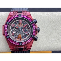 【HB工場出品】ウブロ スーパーコピー HUBLOT ビッグバン ウニコ 411.JR.4901.RT.1902 ピンク 45mm