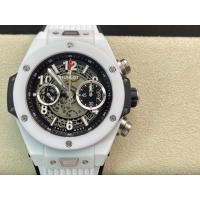 【HB工場出品】ウブロ スーパーコピー HUBLOT ビッグバン ウニコ ホワイトセラミック 411.HX.1170.RX 45mm