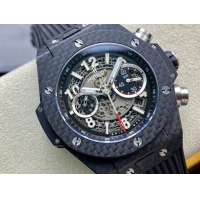 【HB工場出品】ウブロ スーパーコピー HUBLOT ビッグバン ウニコ カーボン 411.QX.1170.RX グレー 45mm